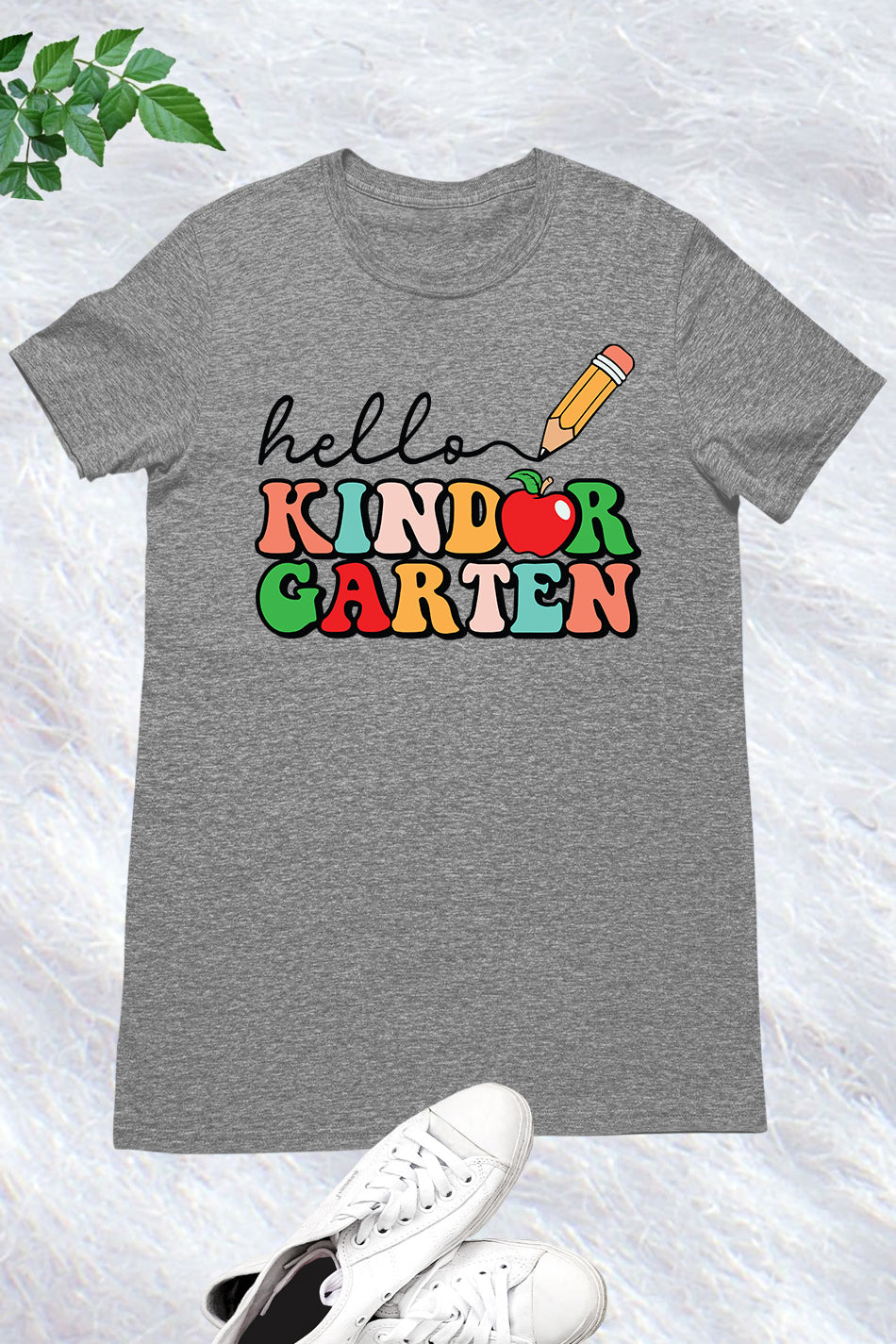 Hello Kindergarten Grade Teacher Shirt