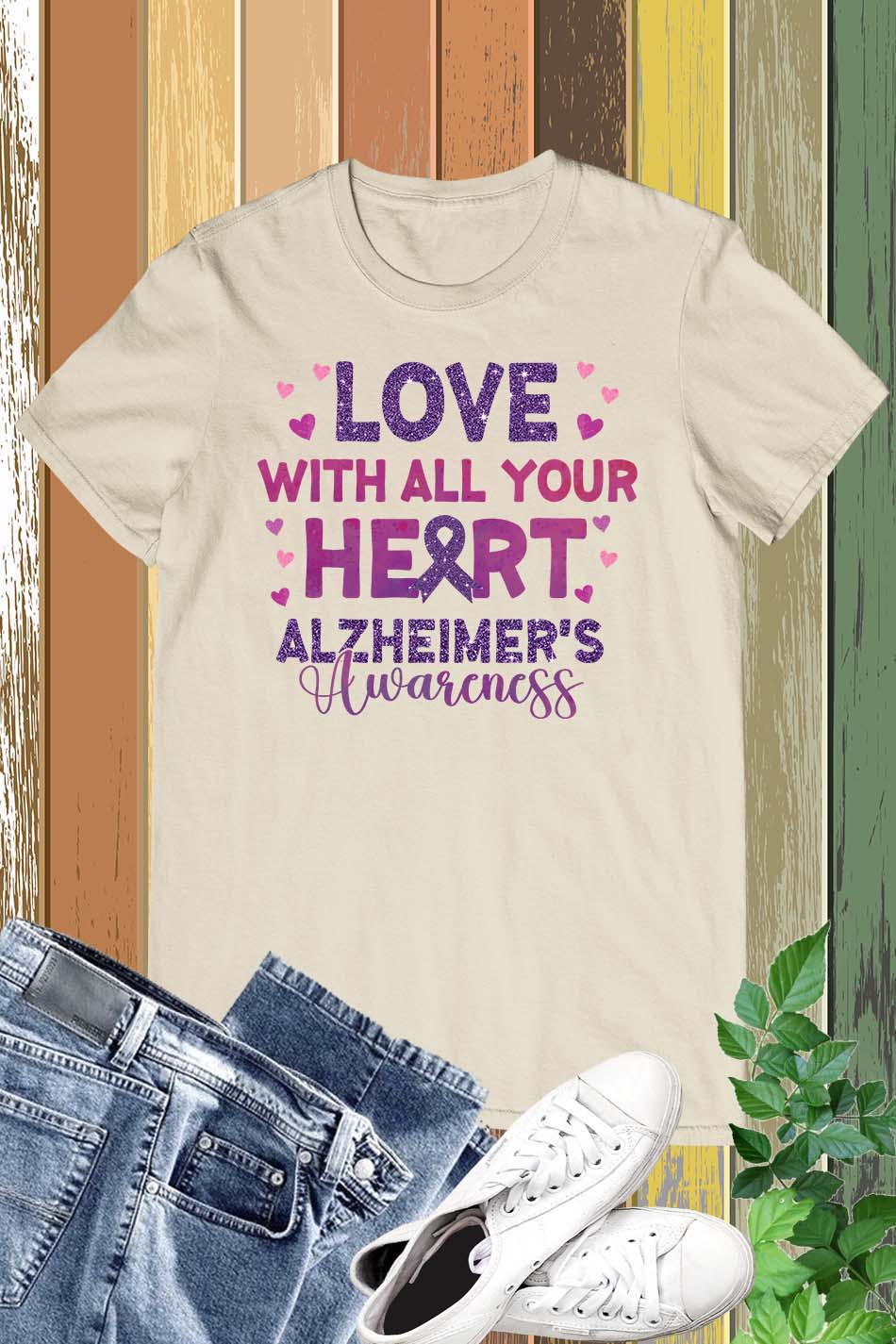 ove With All Your Heart Dementia Activity Shirts