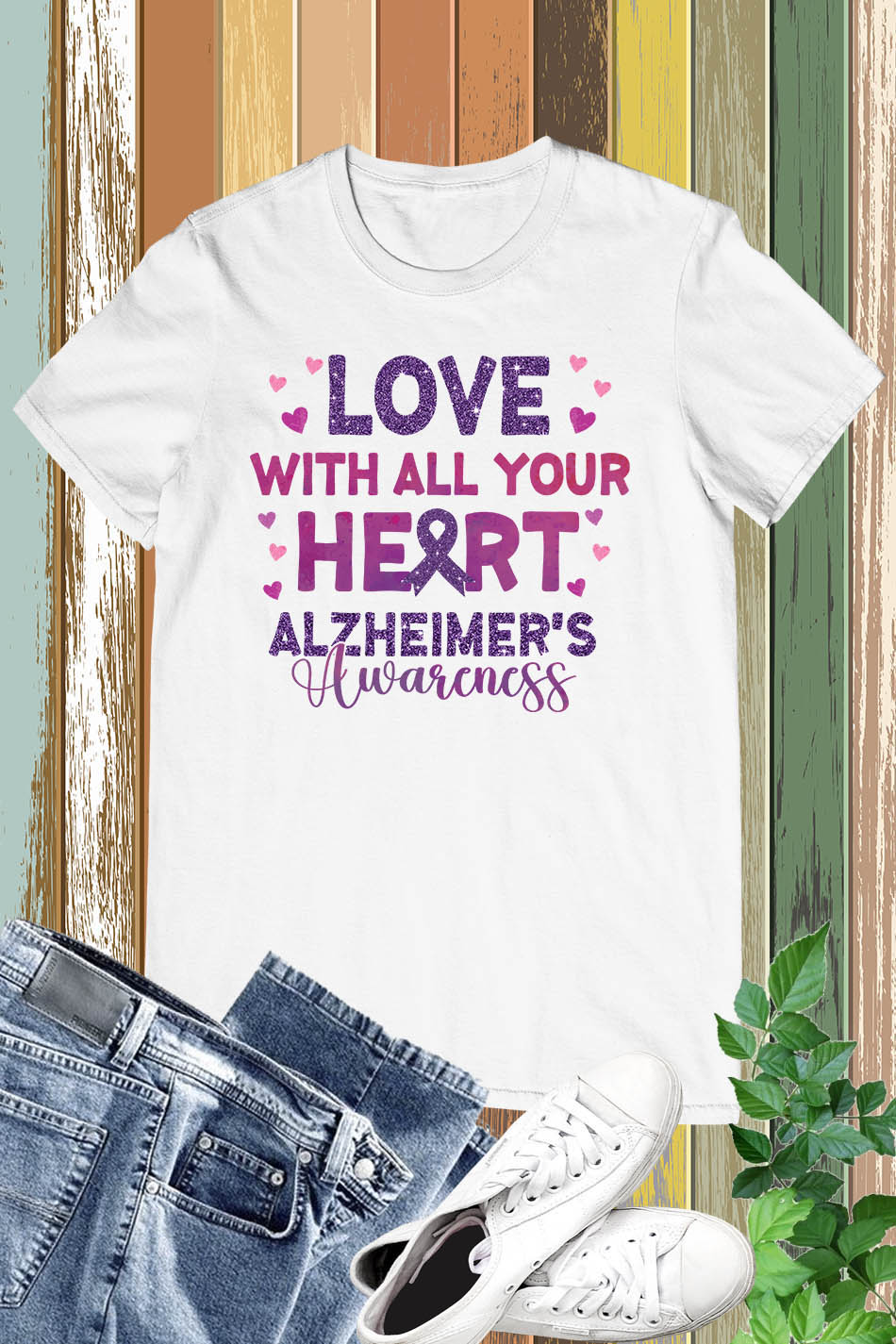 ove With All Your Heart Dementia Activity Shirts