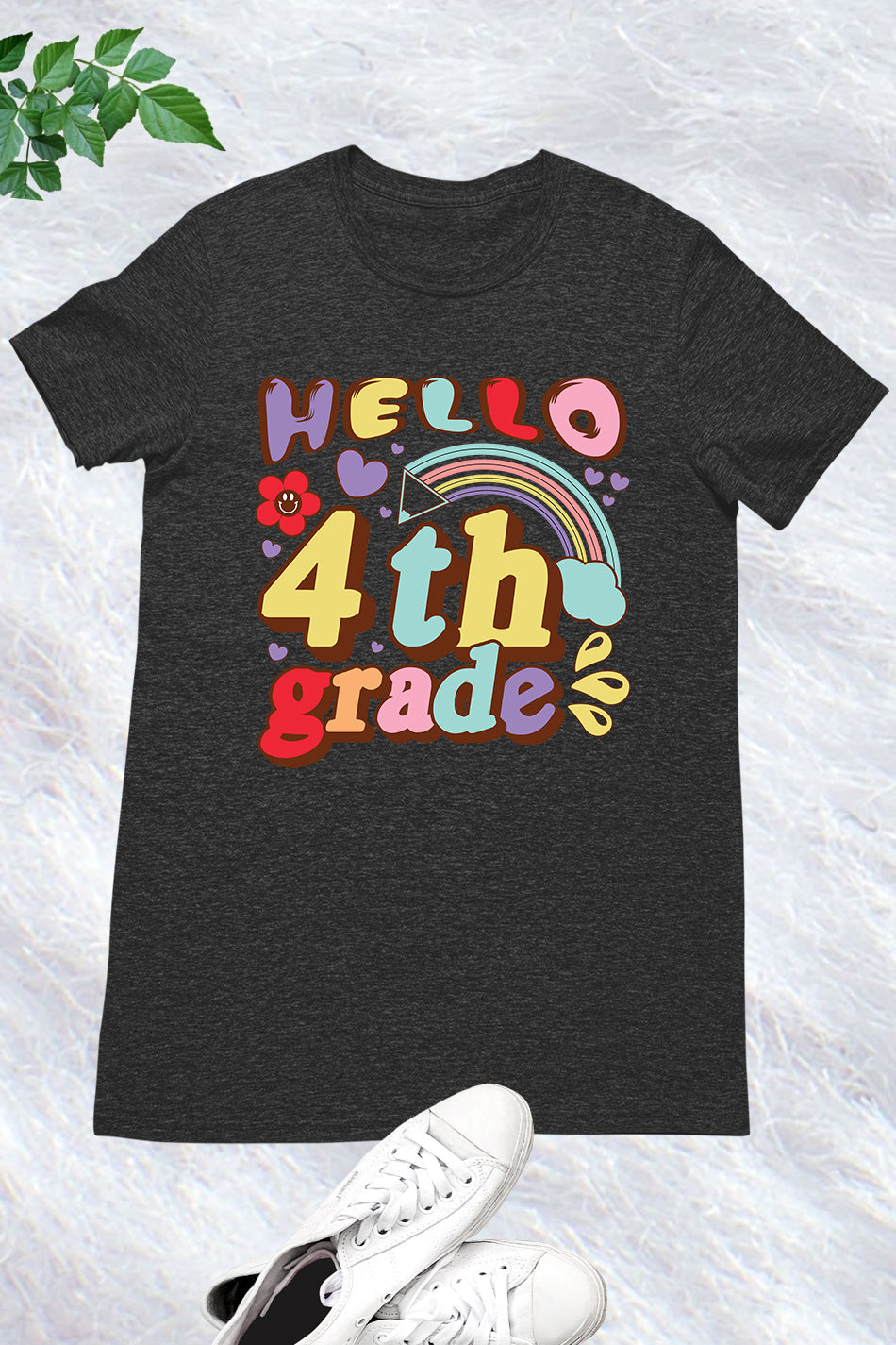 Hello Fourth Grade Teacher Shirt