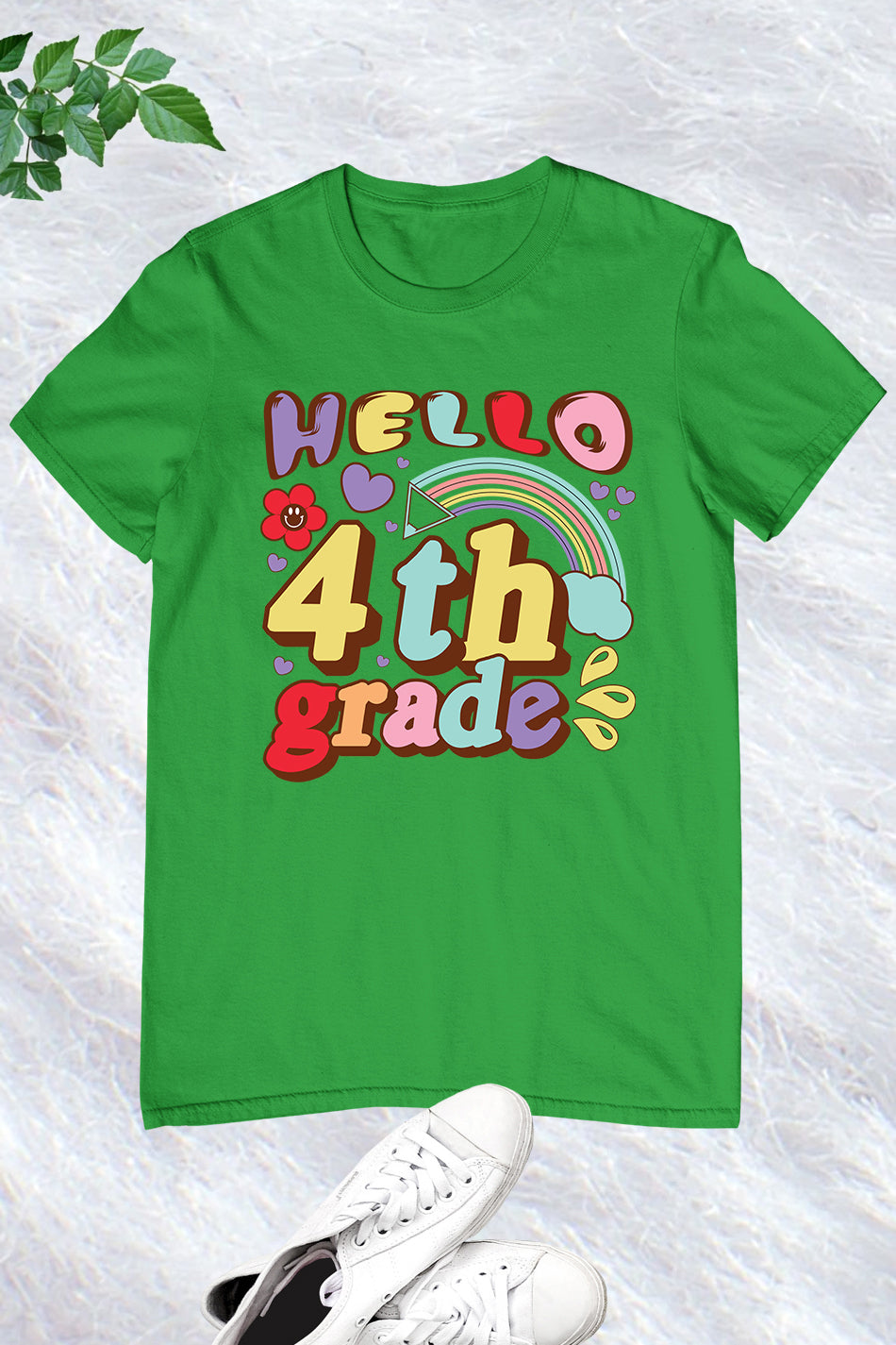 Hello Fourth Grade Teacher Shirt