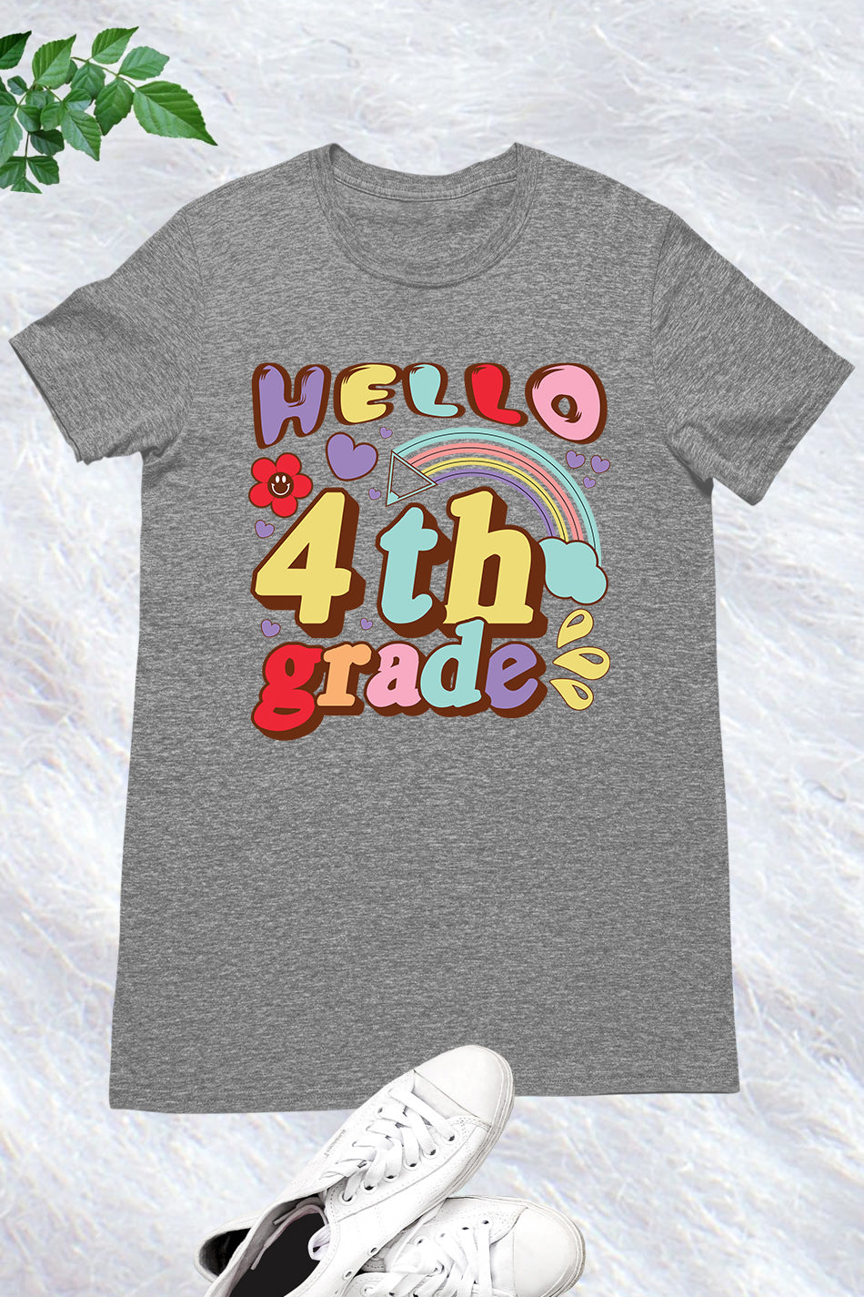 Hello Fourth Grade Teacher Shirt