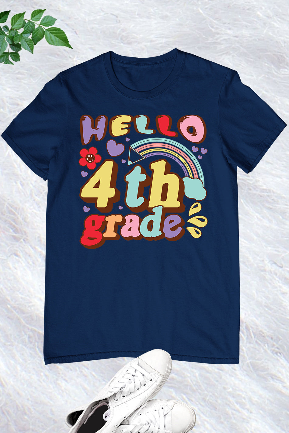 Hello Fourth Grade Teacher Shirt