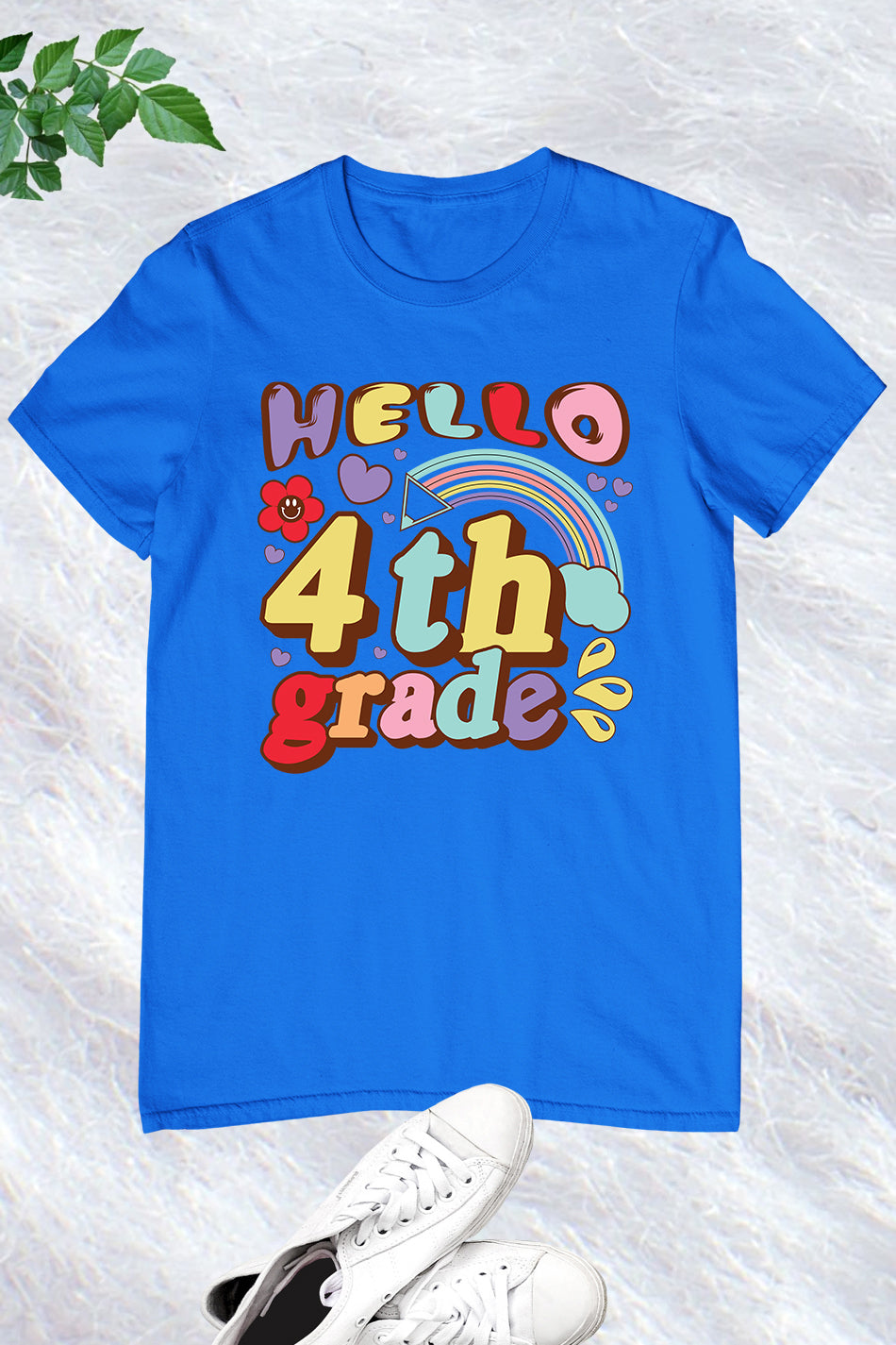 Hello Fourth Grade Teacher Shirt