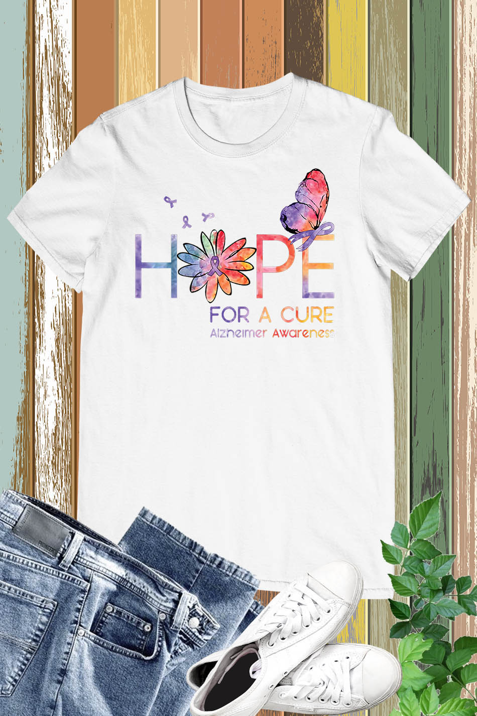 Hope for a Cure Alzheimer Awareness Shirts