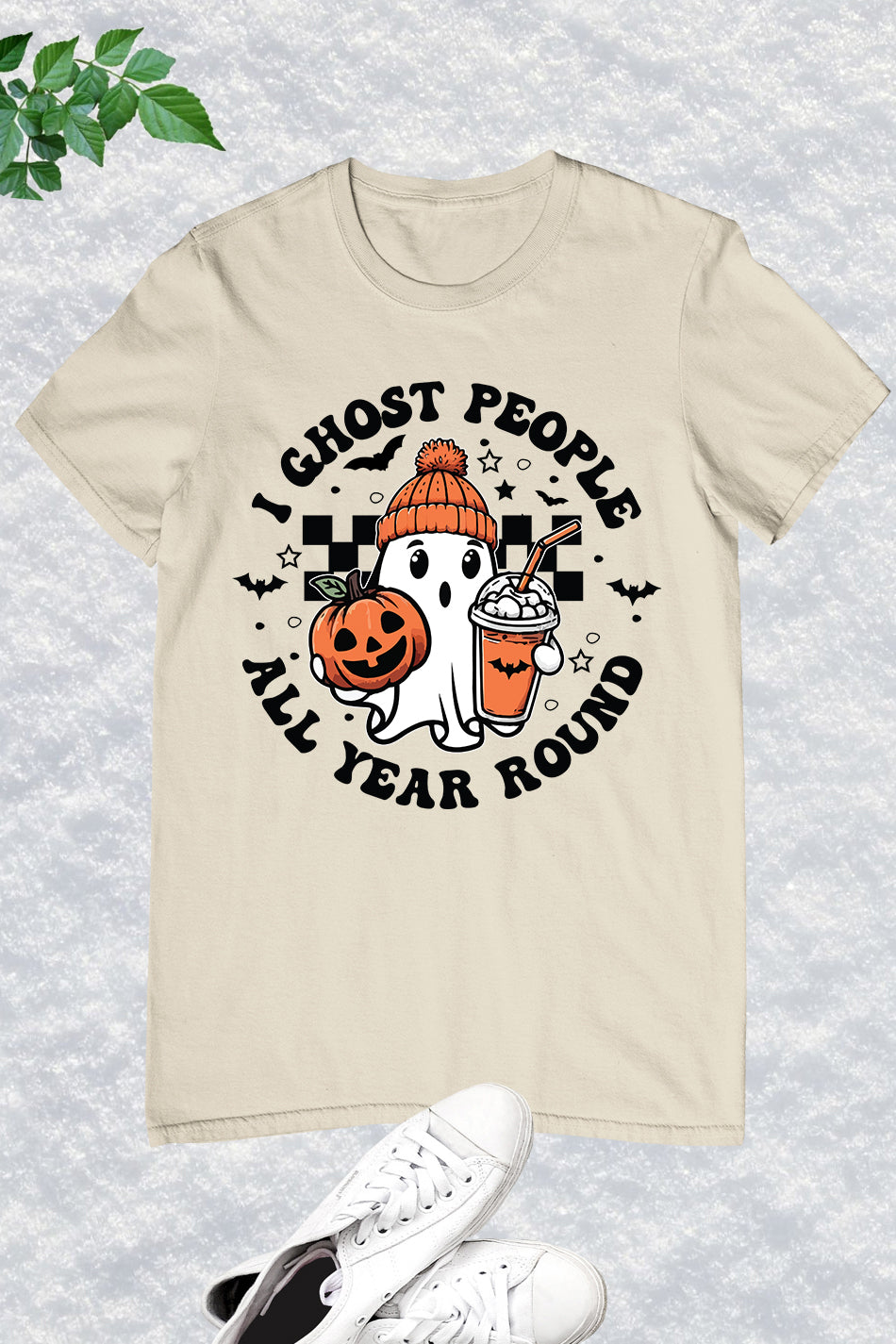 I Ghost People All Year Round Halloween Shirt