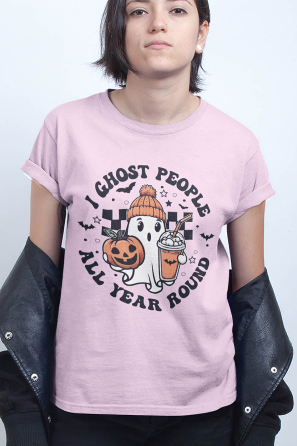 I Ghost People All Year Round Halloween Shirt