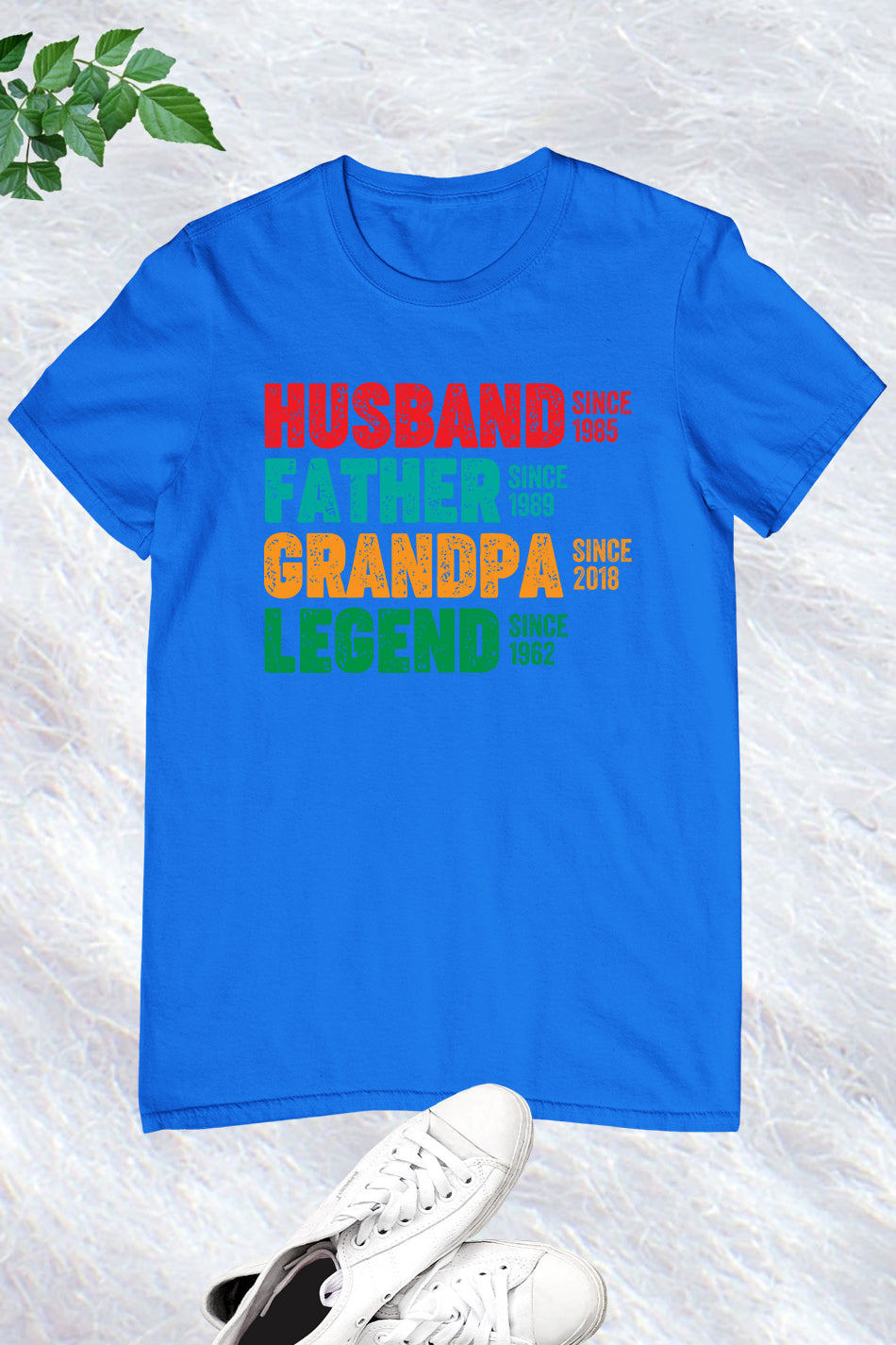 Personalized Date Husband Father Grandpa Legend Shirt