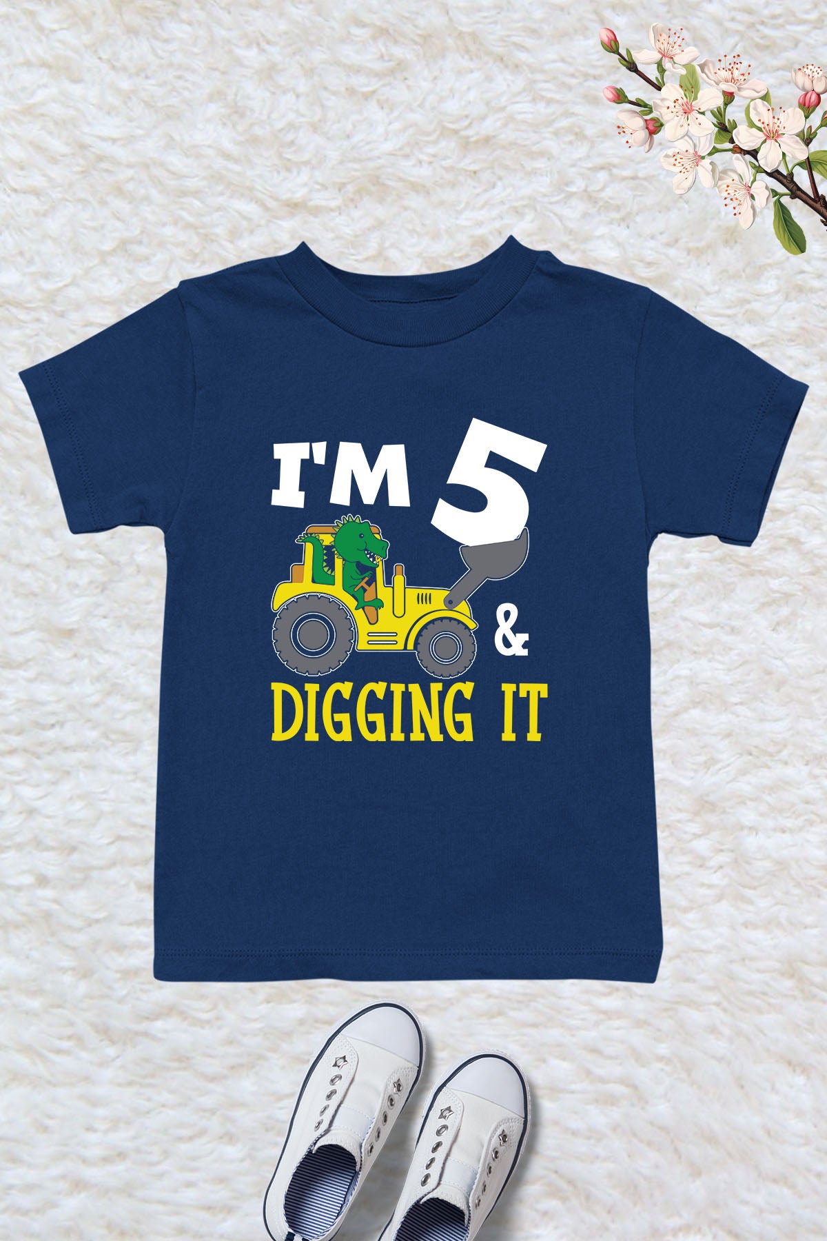 I am 5 and Digging It Sweatshirt