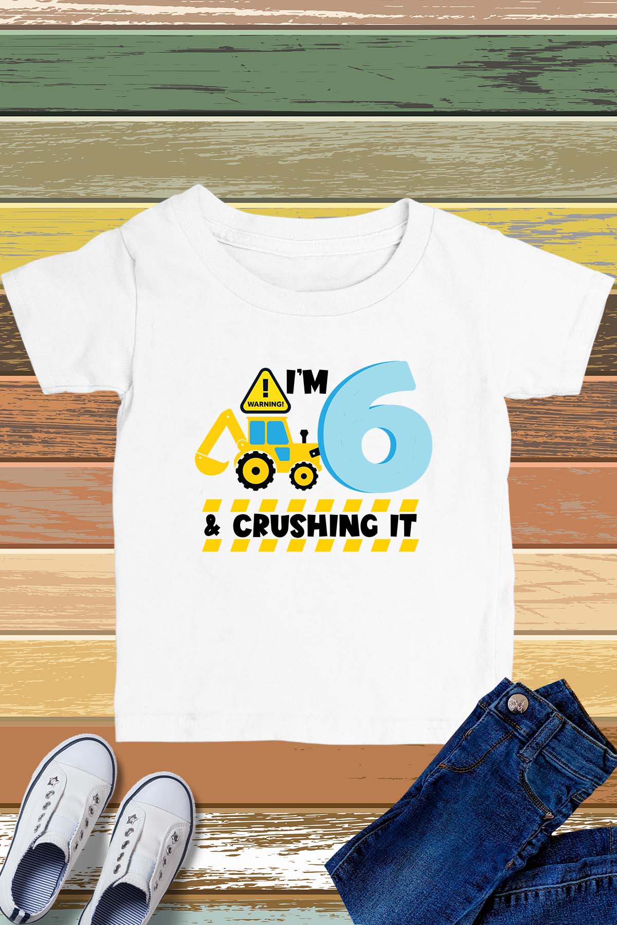 I am 6 and Crushing It Shirt