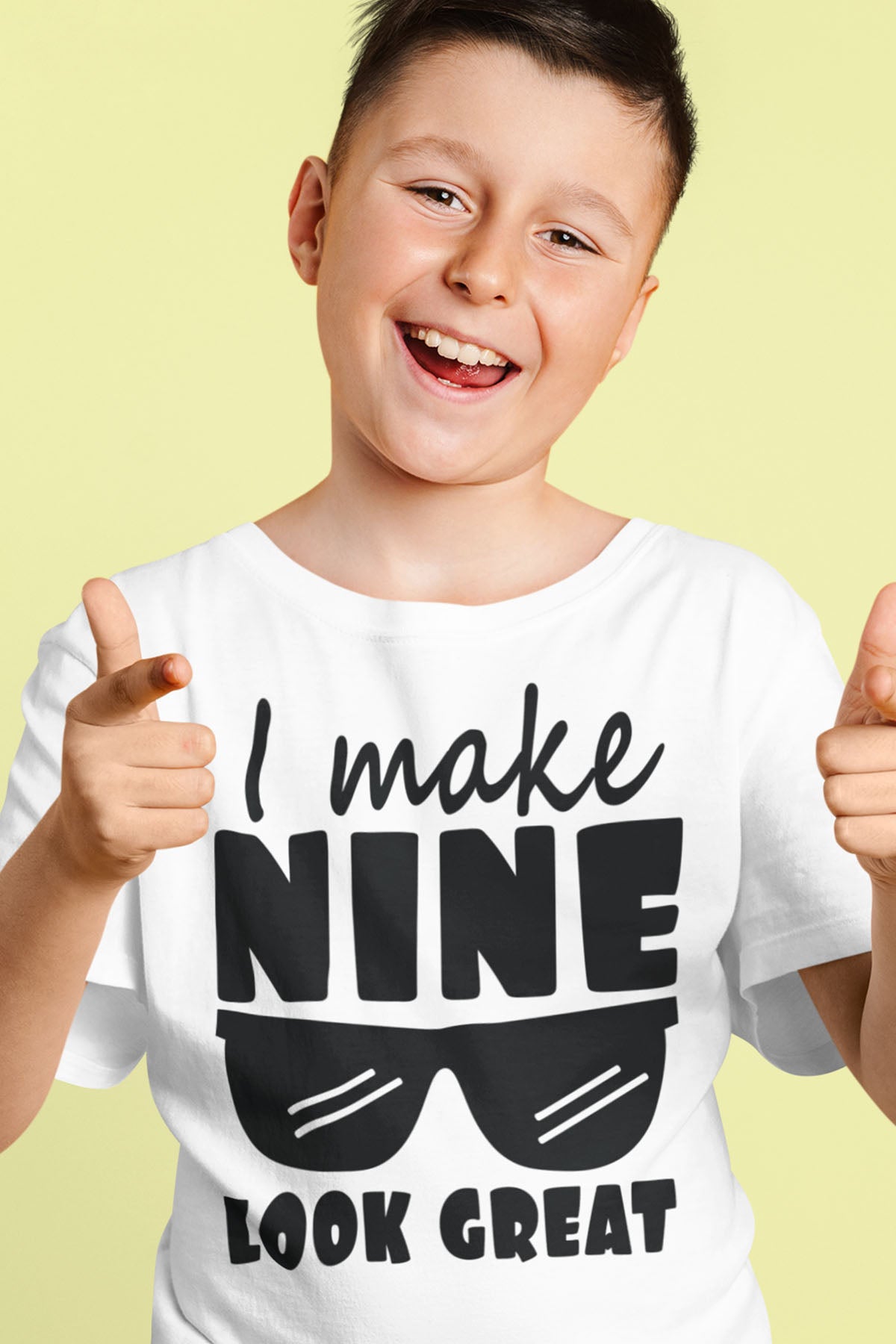 I Make Nine Look Great Birthday Shirt