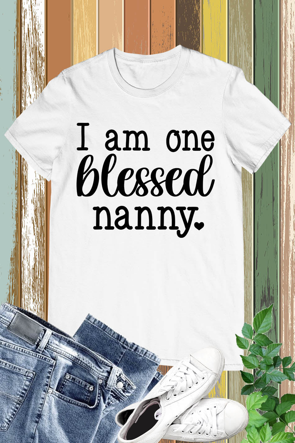 I am one blessed Nanny Tee Shirt