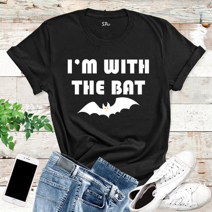 I'm With the Bat Halloween T-Shirt