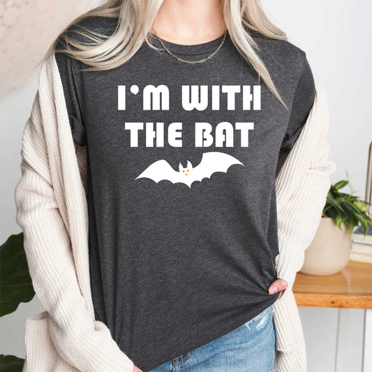 I'm With the Bat Halloween T-Shirt