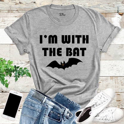 I'm With the Bat Halloween T-Shirt