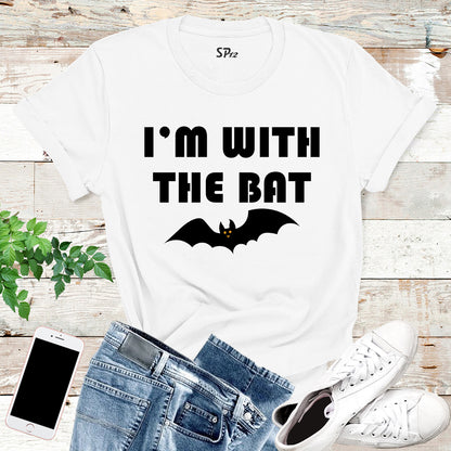 I'm With the Bat Halloween T-Shirt