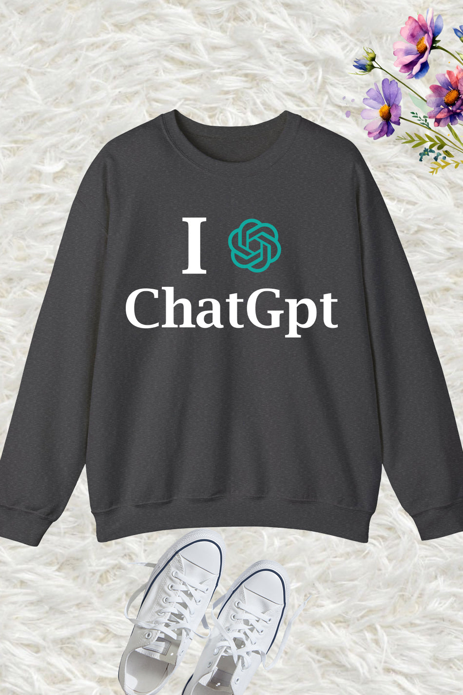 I love Chat GPT Sweatshirt