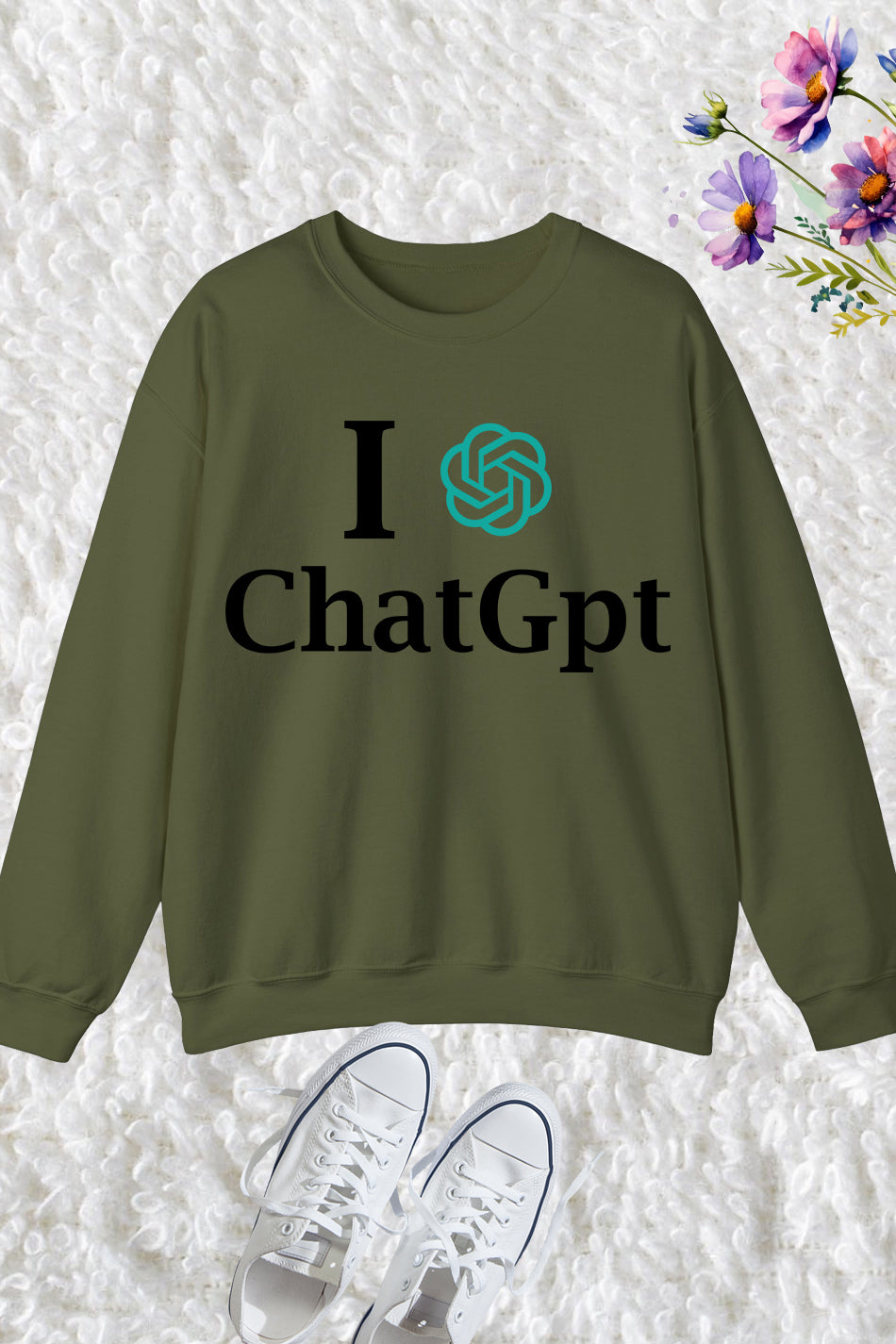 I love Chat GPT Sweatshirt