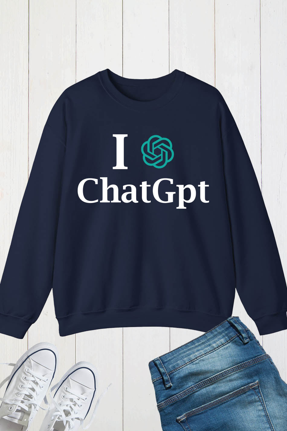 I love Chat GPT Sweatshirt