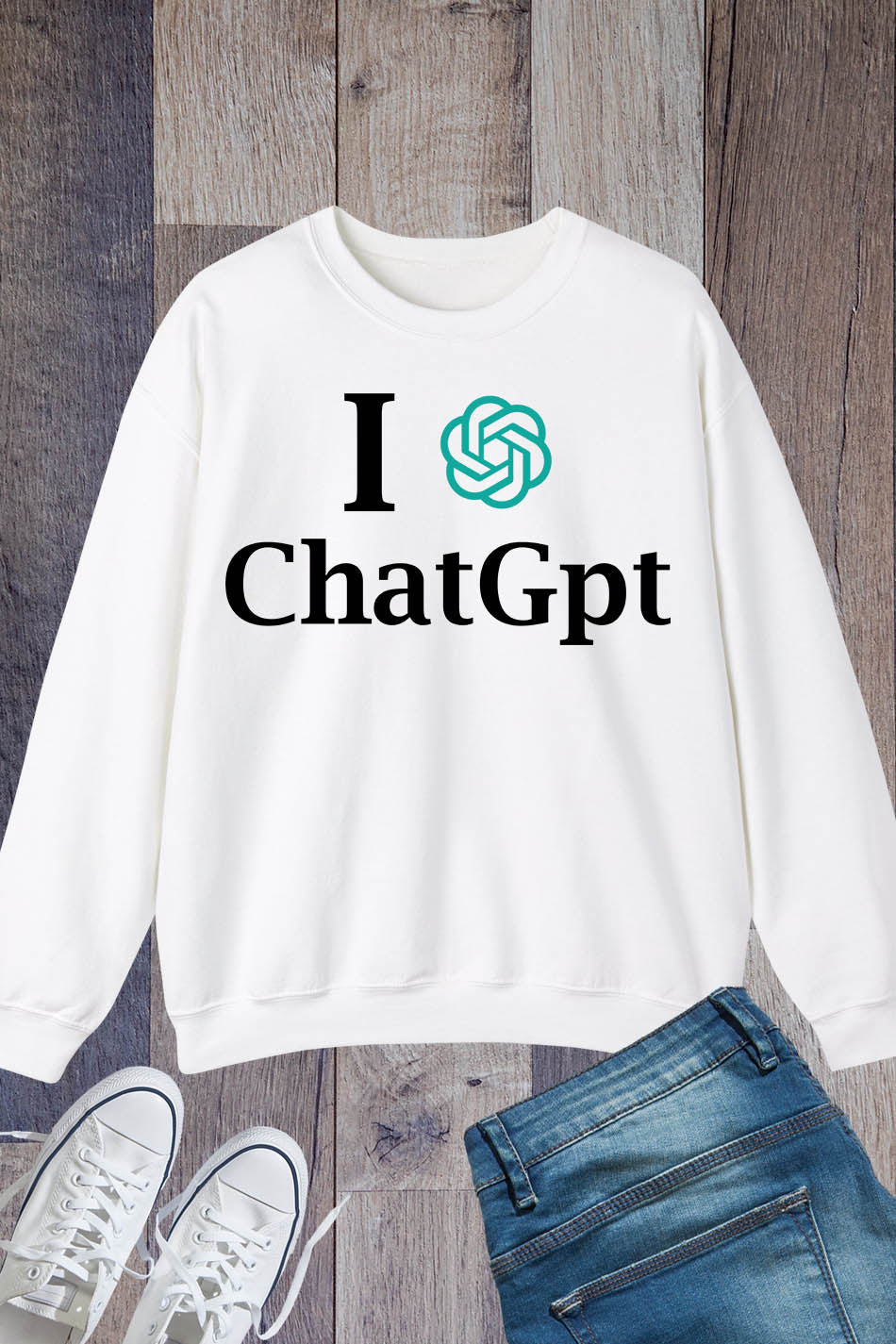 I love Chat GPT Sweatshirt