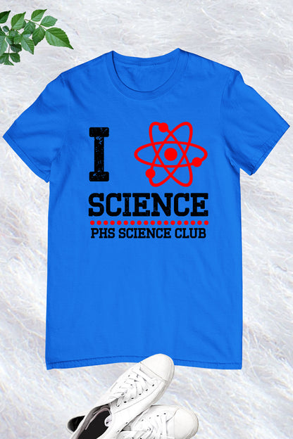 Personalized Science Club T Shirts