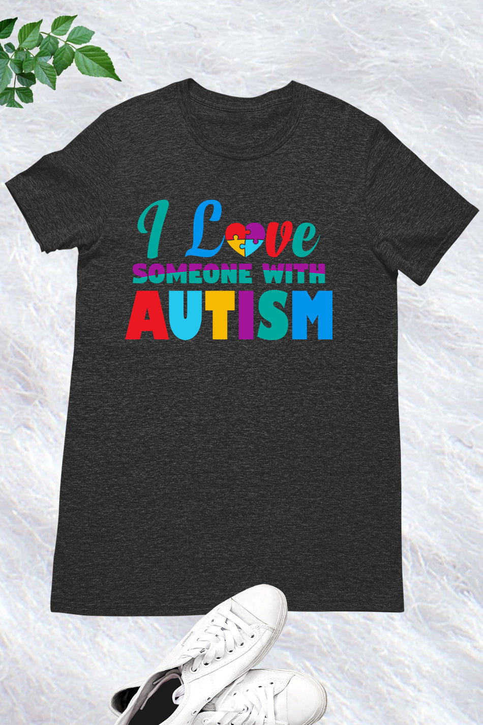 I Love Someone With Autism Shirt