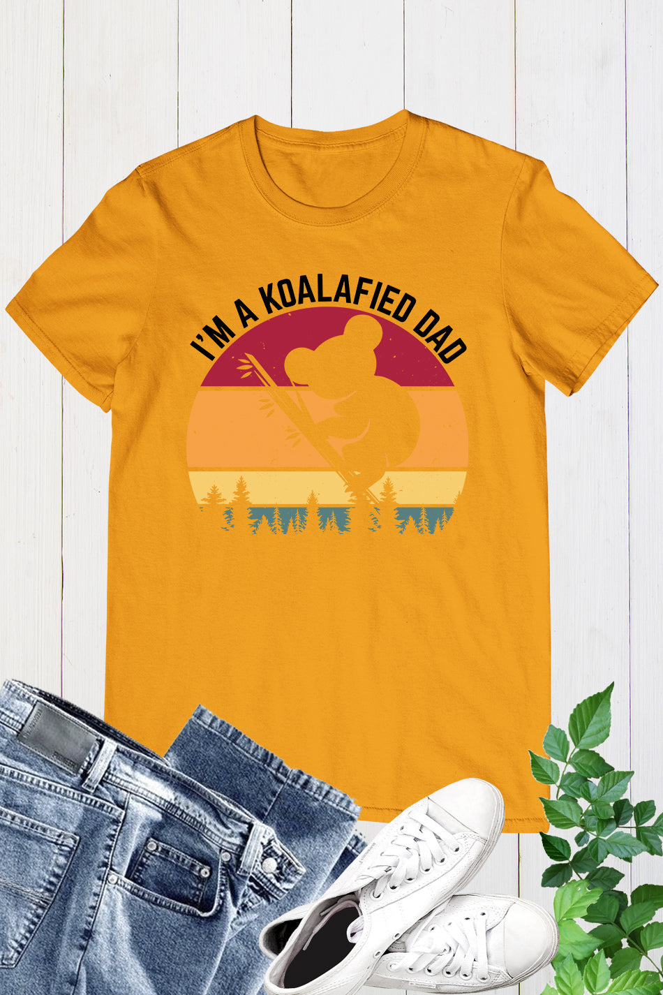 I am a Koalafied Dad Funny Shirt