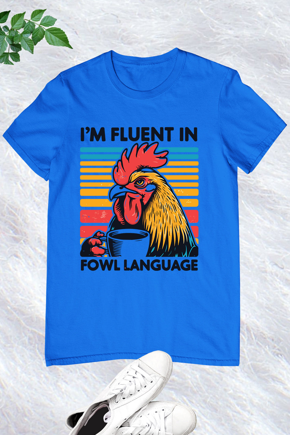 Funny Chicken Fowl Language Meme Shirt