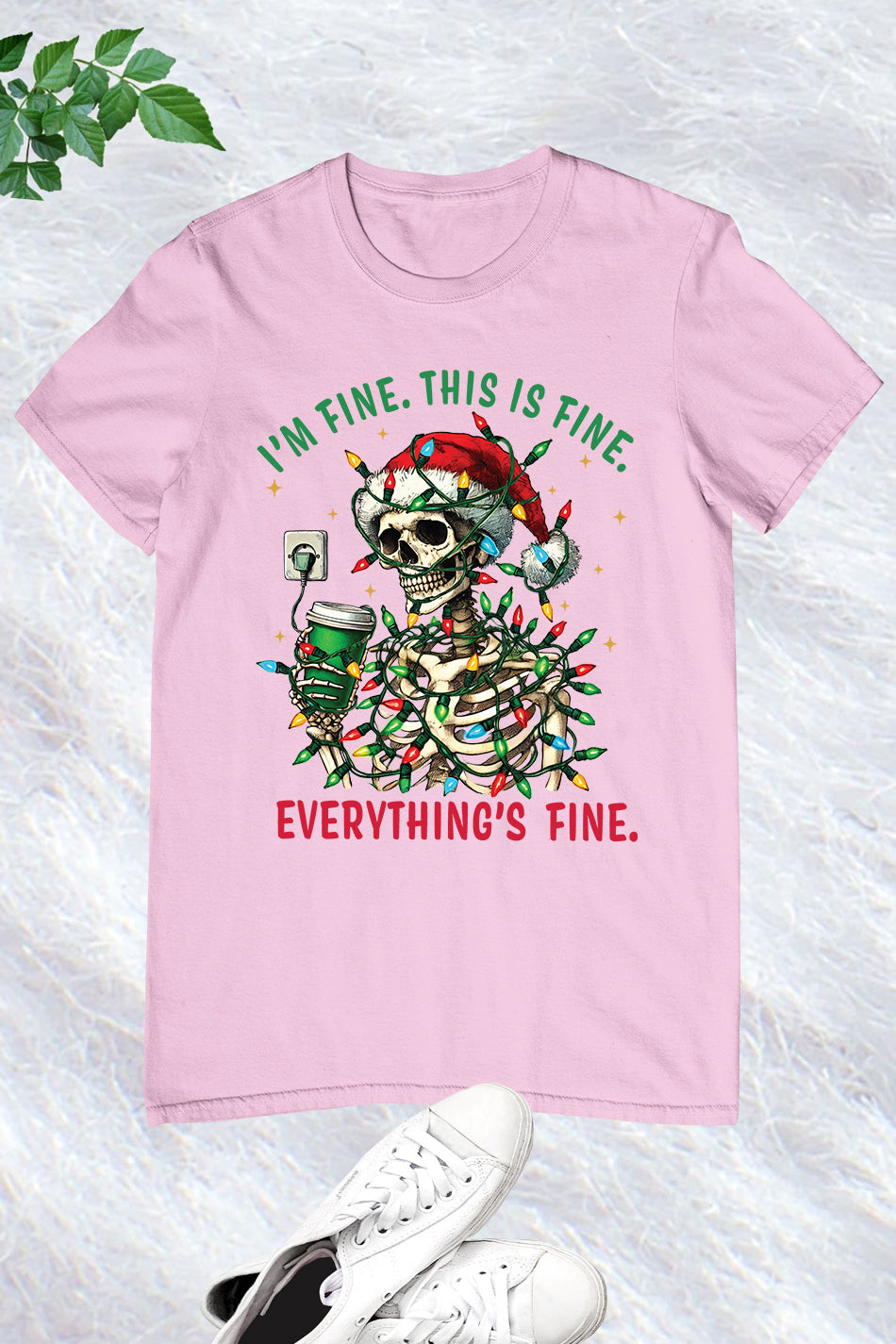 Funny Christmas Skeleton Halloween Shirt