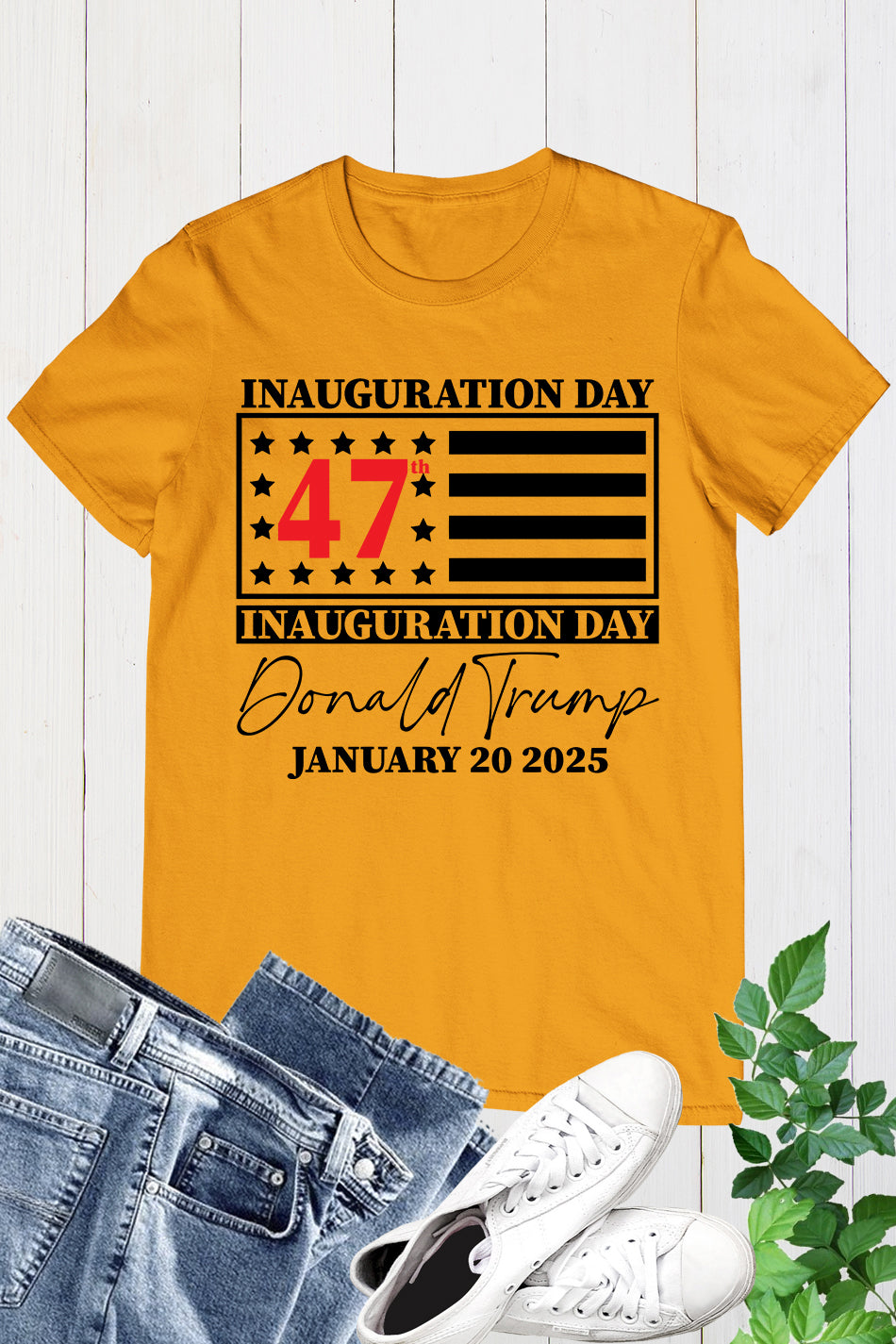 Trump Inauguration American President 2025 T Shirt