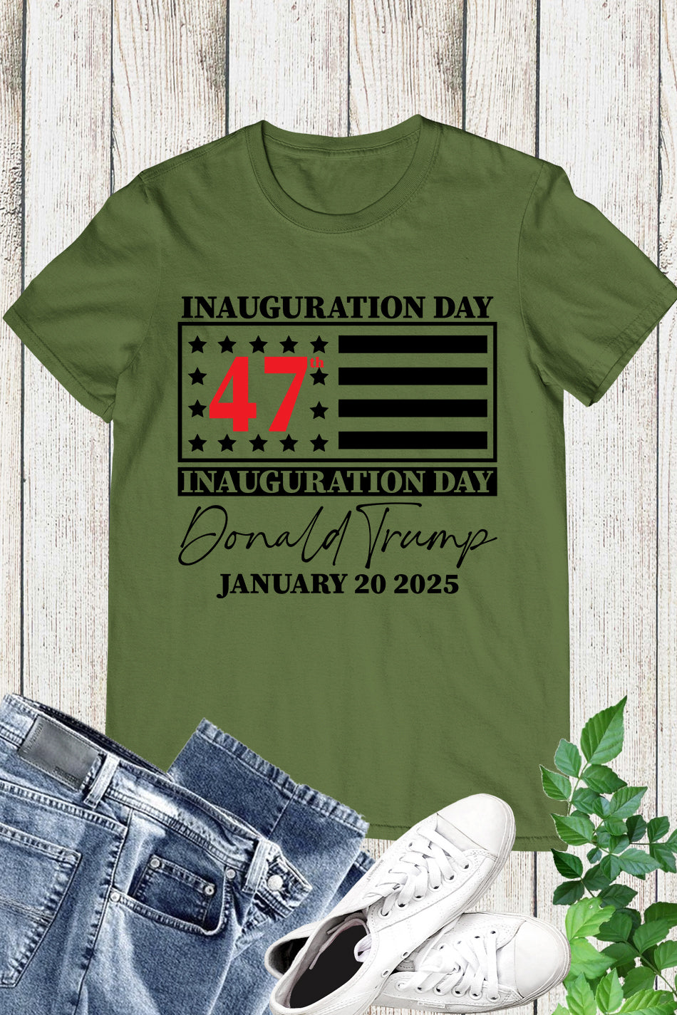 Trump Inauguration American President 2025 T Shirt