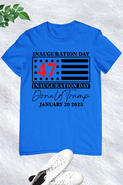 Trump Inauguration American President 2025 T Shirt