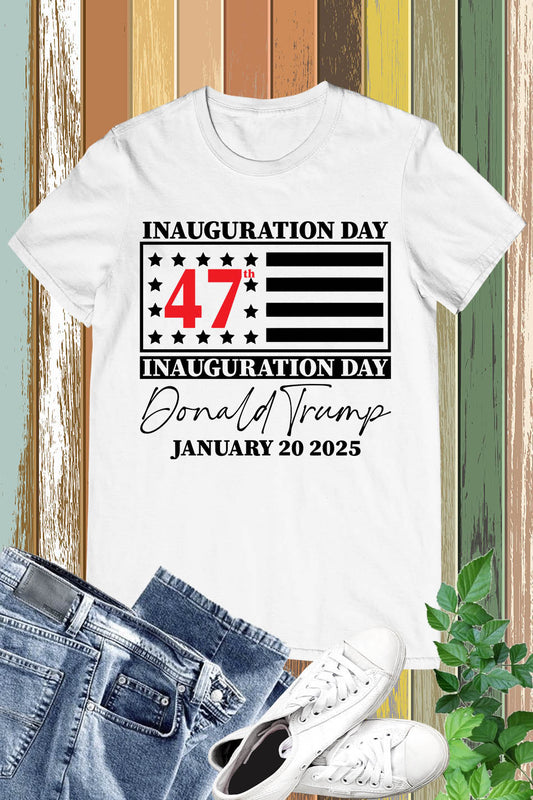 Trump Inauguration American President 2025 T Shirt