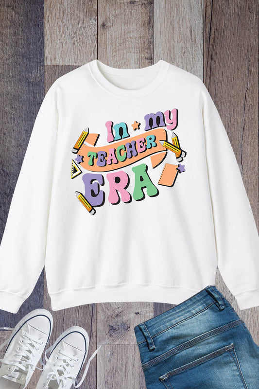 In My Teacher Era Teaching Sweatshirt