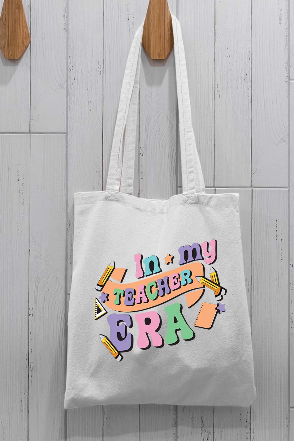 Trendy Teacher Appreciation Gift In My Teacher Era Tote Bag