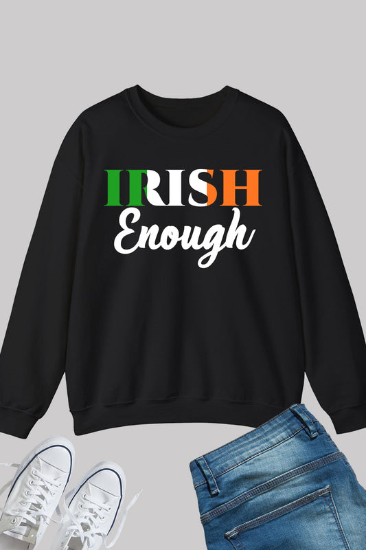 Copy of Prone To Shenanigans And Malarkey St Patrick's Day Sweatshirt