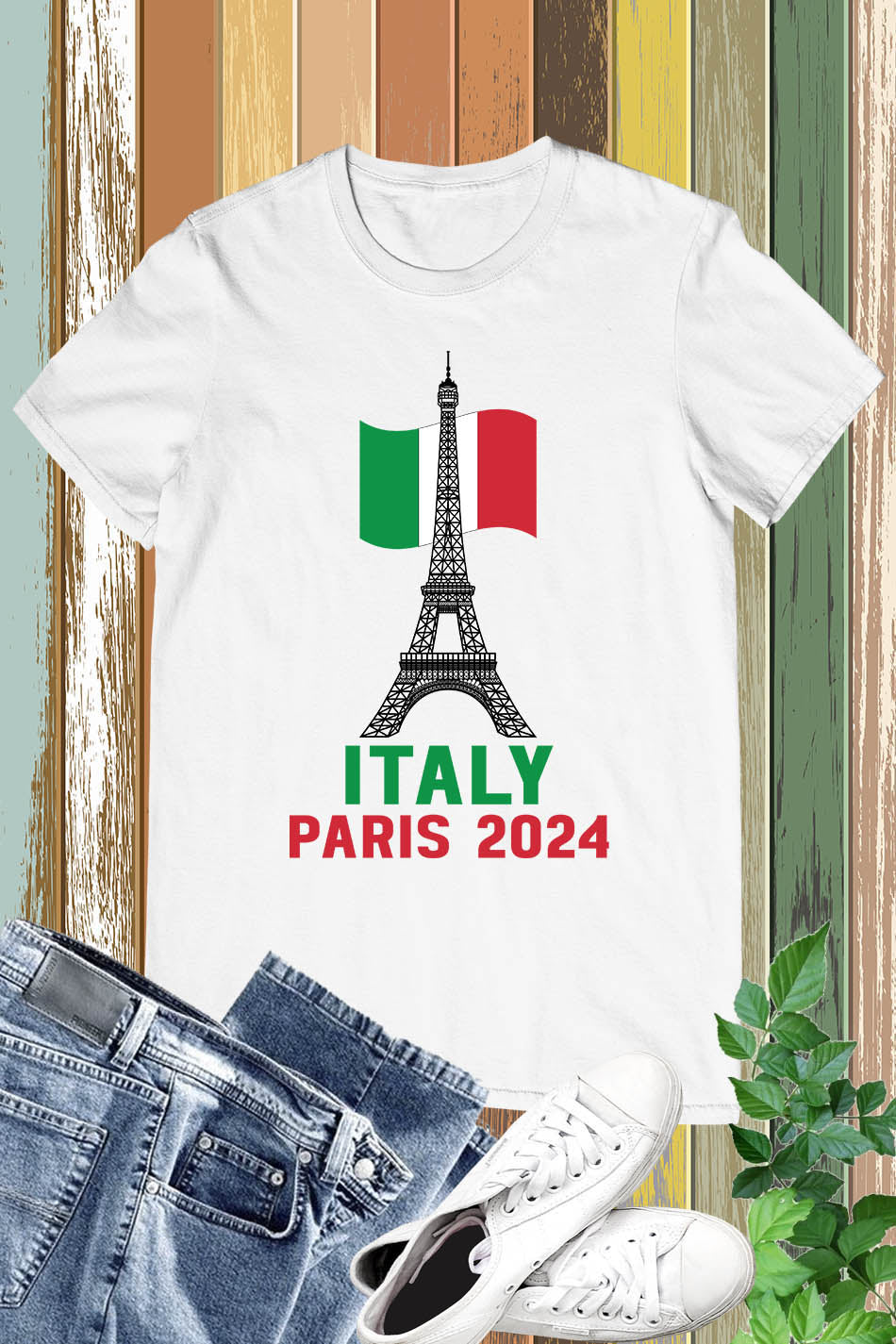 Italy Olympics Supporter Paris 2024 T Shirt