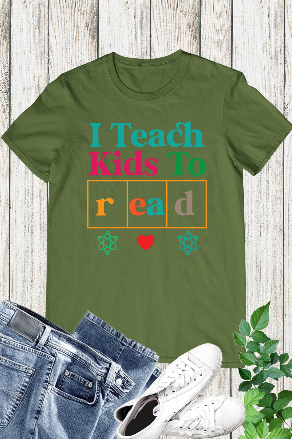 I Teach Kids To Read Teacher Shirt