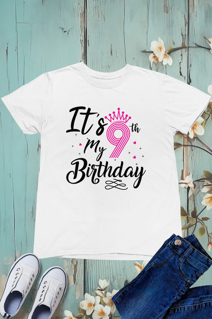 Happy 9 Birthday Shirt