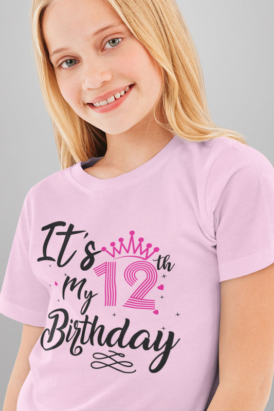 It's My 12th Birthday Gift Tees