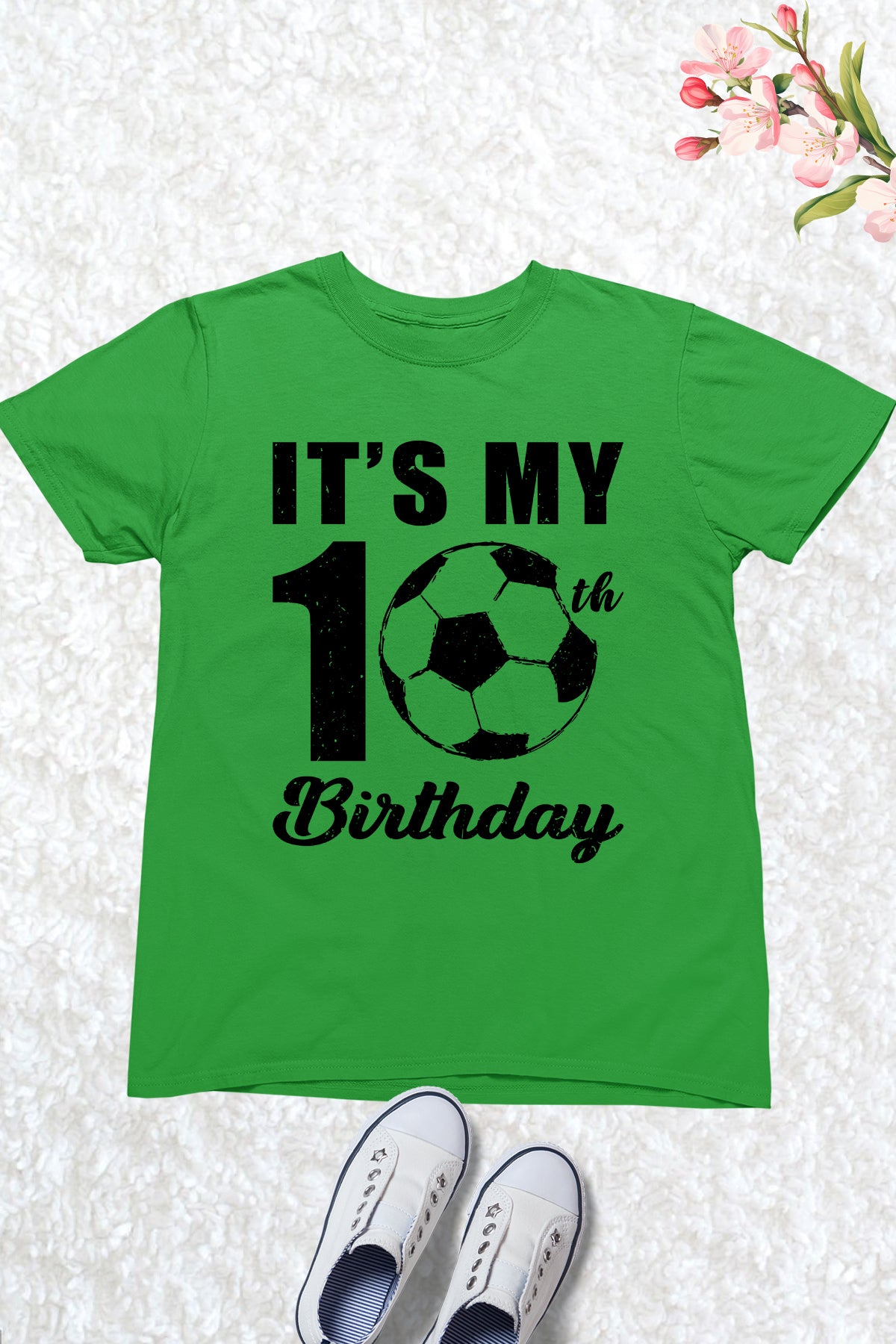 In My 10th Birthday Footballer Shirts