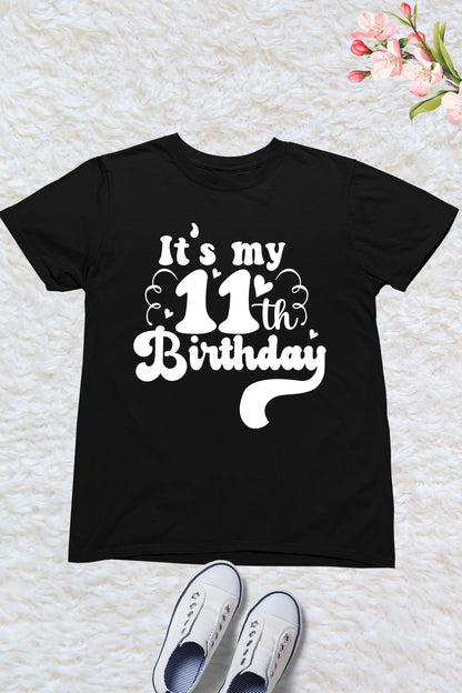 Eleventh Birthday Tees