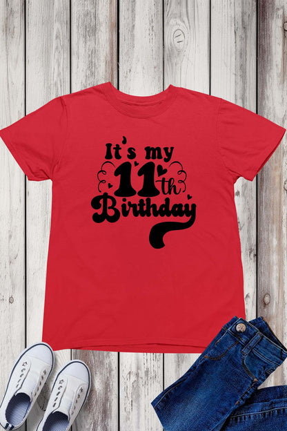 Eleventh Birthday Tees