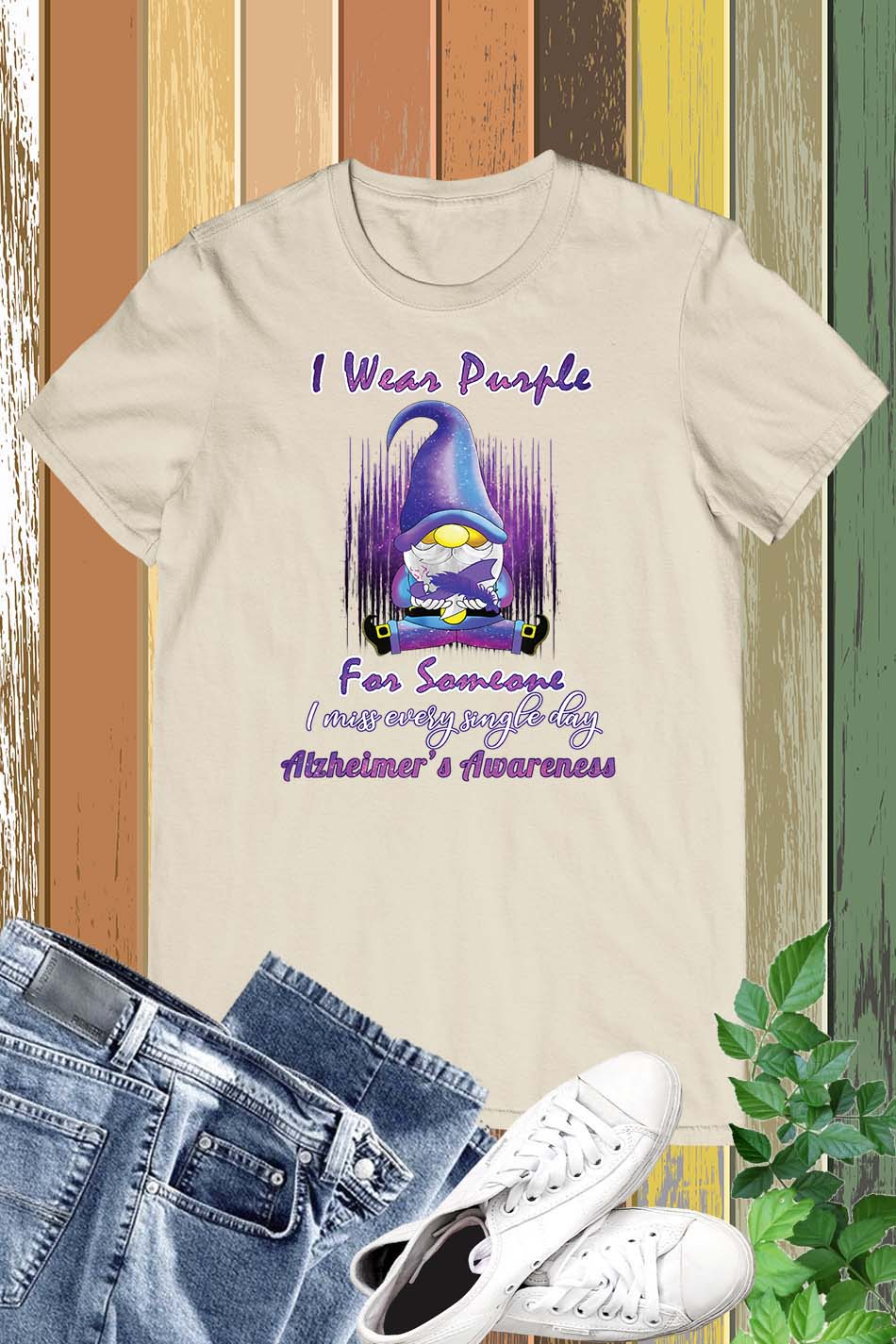 I Wear Purple For Someone T Shirts