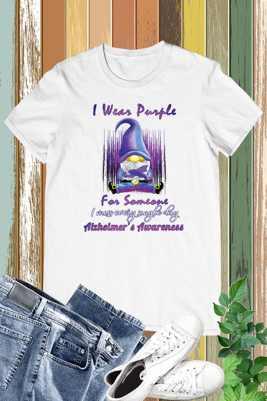 I Wear Purple For Someone T Shirts