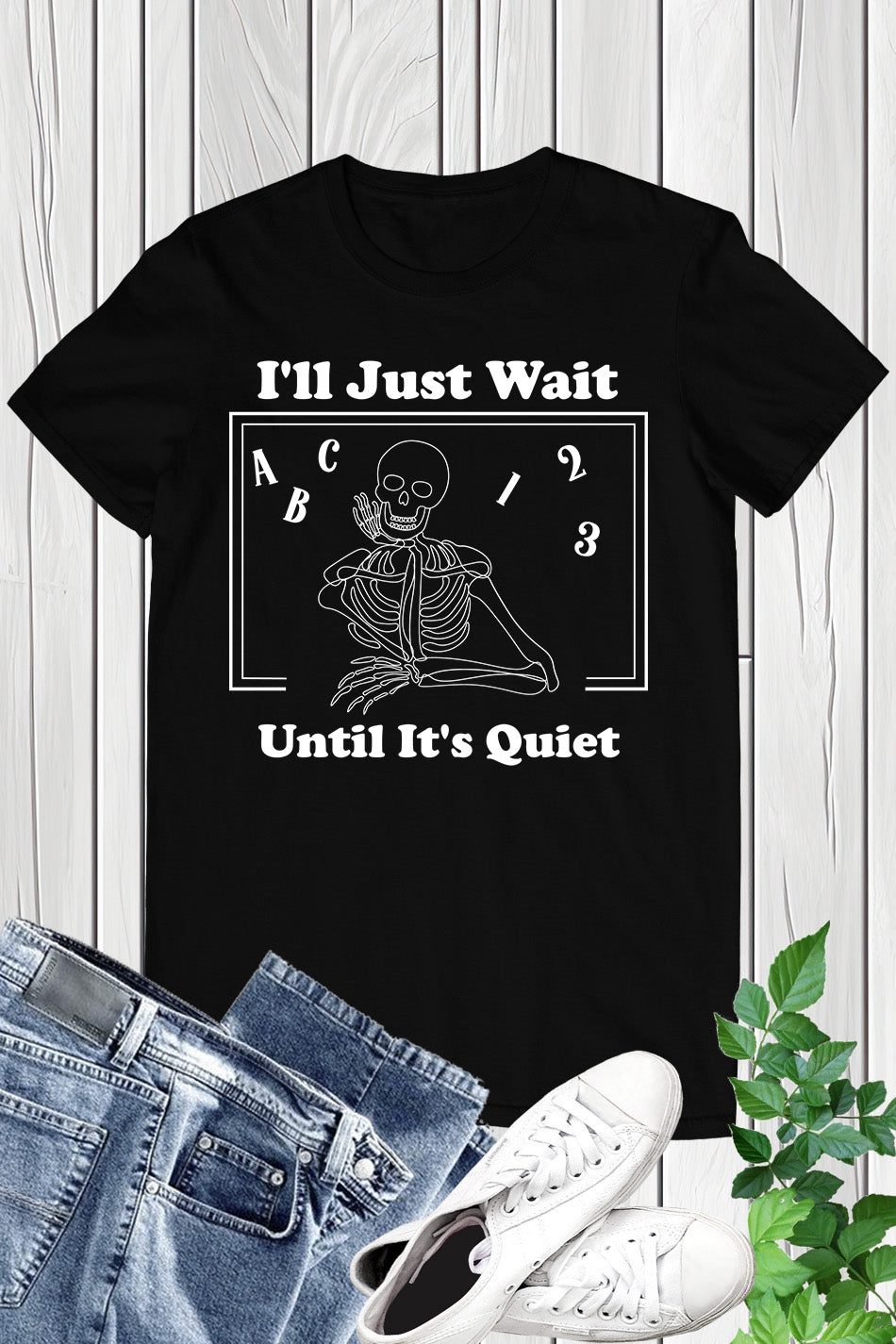 Skeleton Classroom Teacher T-shirt