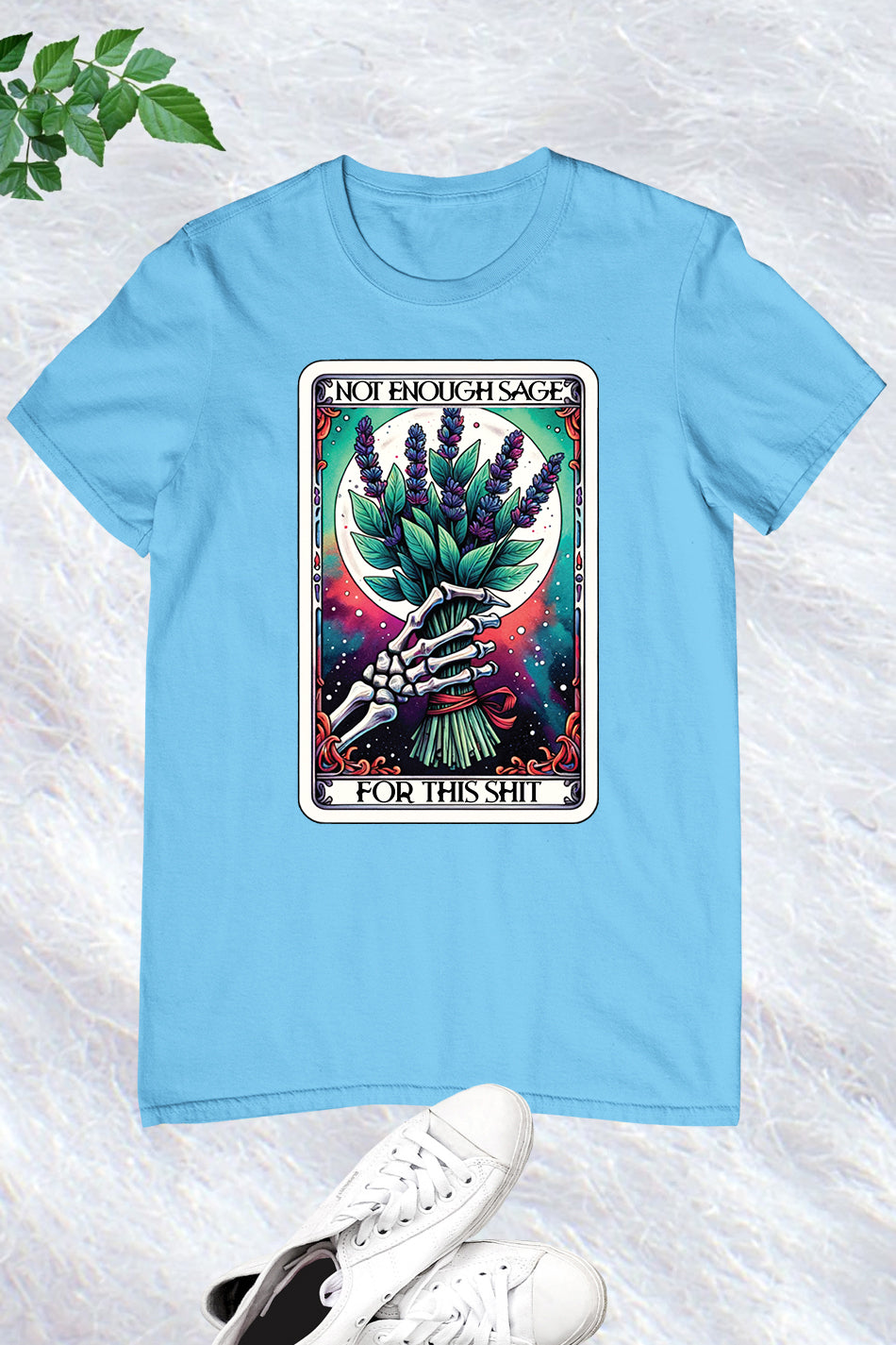 Witchy Skeleton Tarot Card Shirt