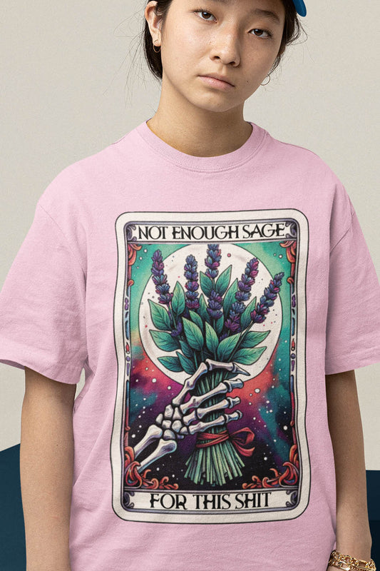 Witchy Skeleton Tarot Card Shirt