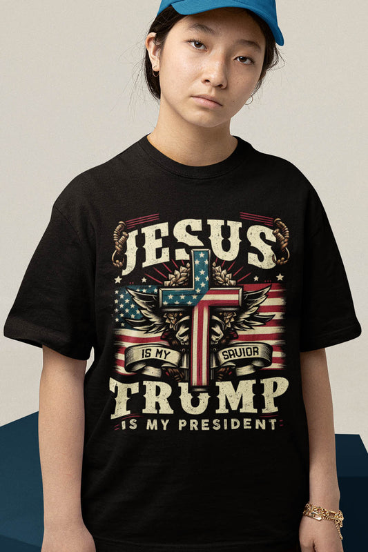 Jesus is My Savior Trump is My President Shirt