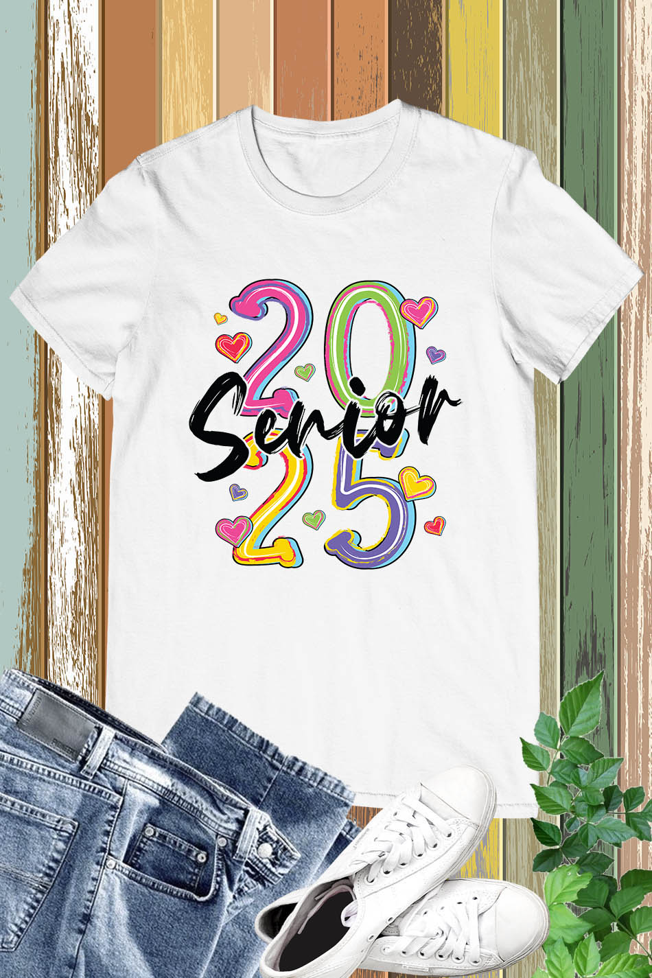 Retro Senior Class of 2025 Shirt